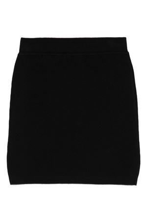 black viscose skirt ELISABETTA FRANCHI KIDS | EFGO194CFL060N000